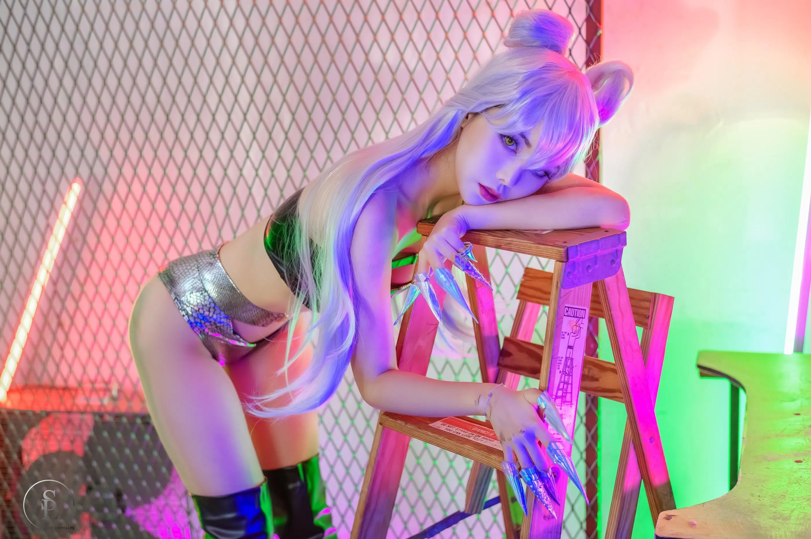 NO.026 SAINT Photolife – Yuna 유나 – 2021_11 KDA Evelyn Bikini [20P]插图5